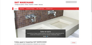Site SAT-Marchand - Aperçu du slider