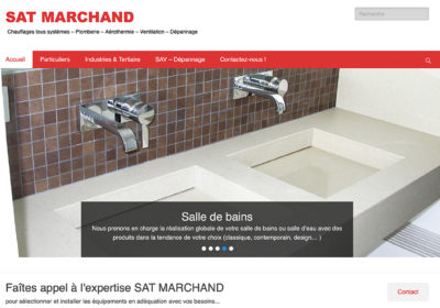 Site Internet SAT Marchand