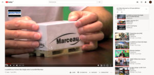 Création de la video Marceau sur Youtube