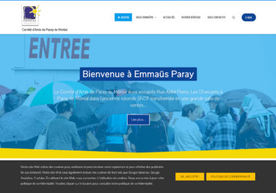 Le Site d’Emmaüs Paray est en ligne !