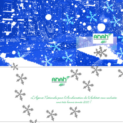 Carte de Vœux pour l'ANAH