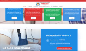 Refonte totale site internet client