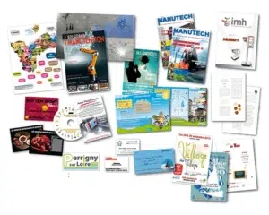 Créations et mises en pages COMeStudio infographiste, maquettiste print web