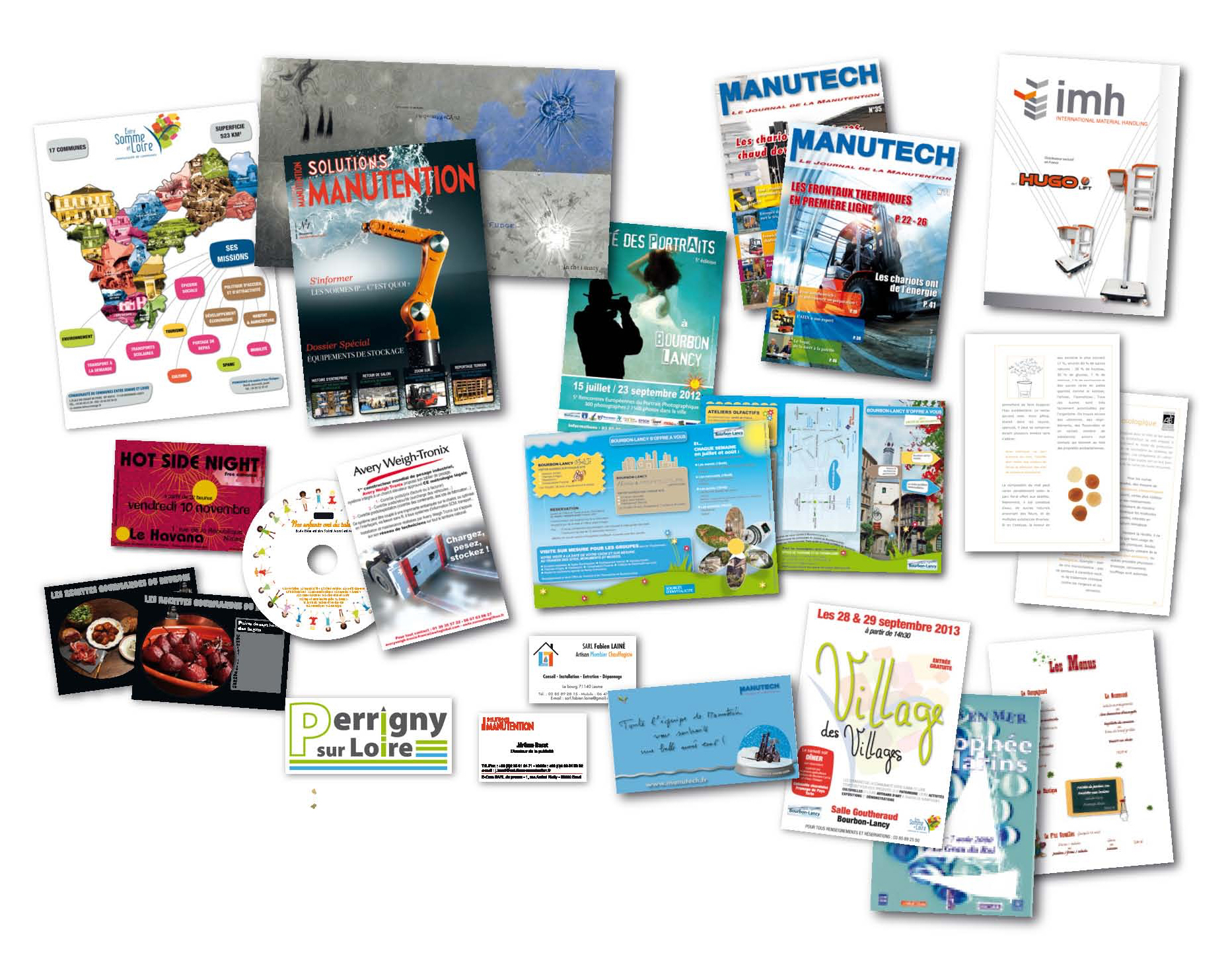 Créations et mises en pages COMeStudio infographiste